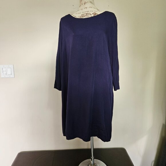 Navy Tunic/Sheath Dress - Picture 6 of 12